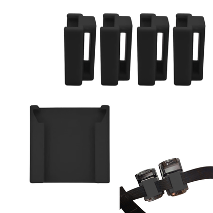 Milwaukee M18 Battery Belt Holder - Open & Closed Clip Designs - Made in USA