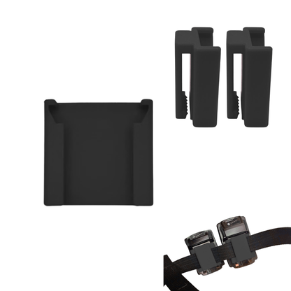 Milwaukee M18 Battery Belt Holder - Open & Closed Clip Designs - Made in USA