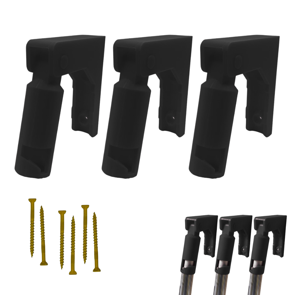Milwaukee QUIK-LOK Attachment Wall Mount - Garage Storage Organizer - Screws Included - Red or Black