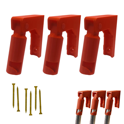 Milwaukee QUIK-LOK Attachment Wall Mount - Garage Storage Organizer - Screws Included - Red or Black