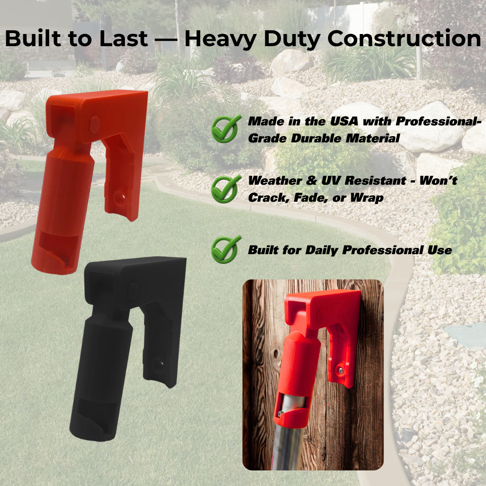 Milwaukee QUIK-LOK Attachment Wall Mount - Garage Storage Organizer - Screws Included - Red or Black