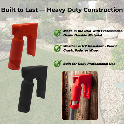 Milwaukee QUIK-LOK Attachment Wall Mount - Garage Storage Organizer - Screws Included - Red or Black