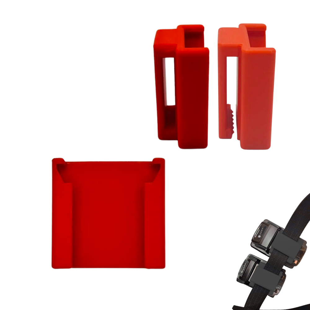 Milwaukee M18 Battery Belt Holder - Open & Closed Clip Designs - Made in USA