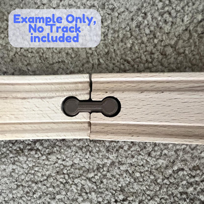 Wooden Train Track Female-to-Female Adapter
