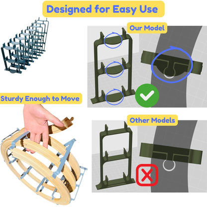 Spiral Mountain Train Track Support