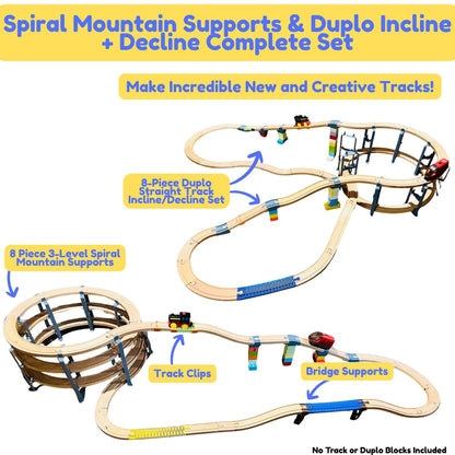 Spiral Mountain Train Track Support