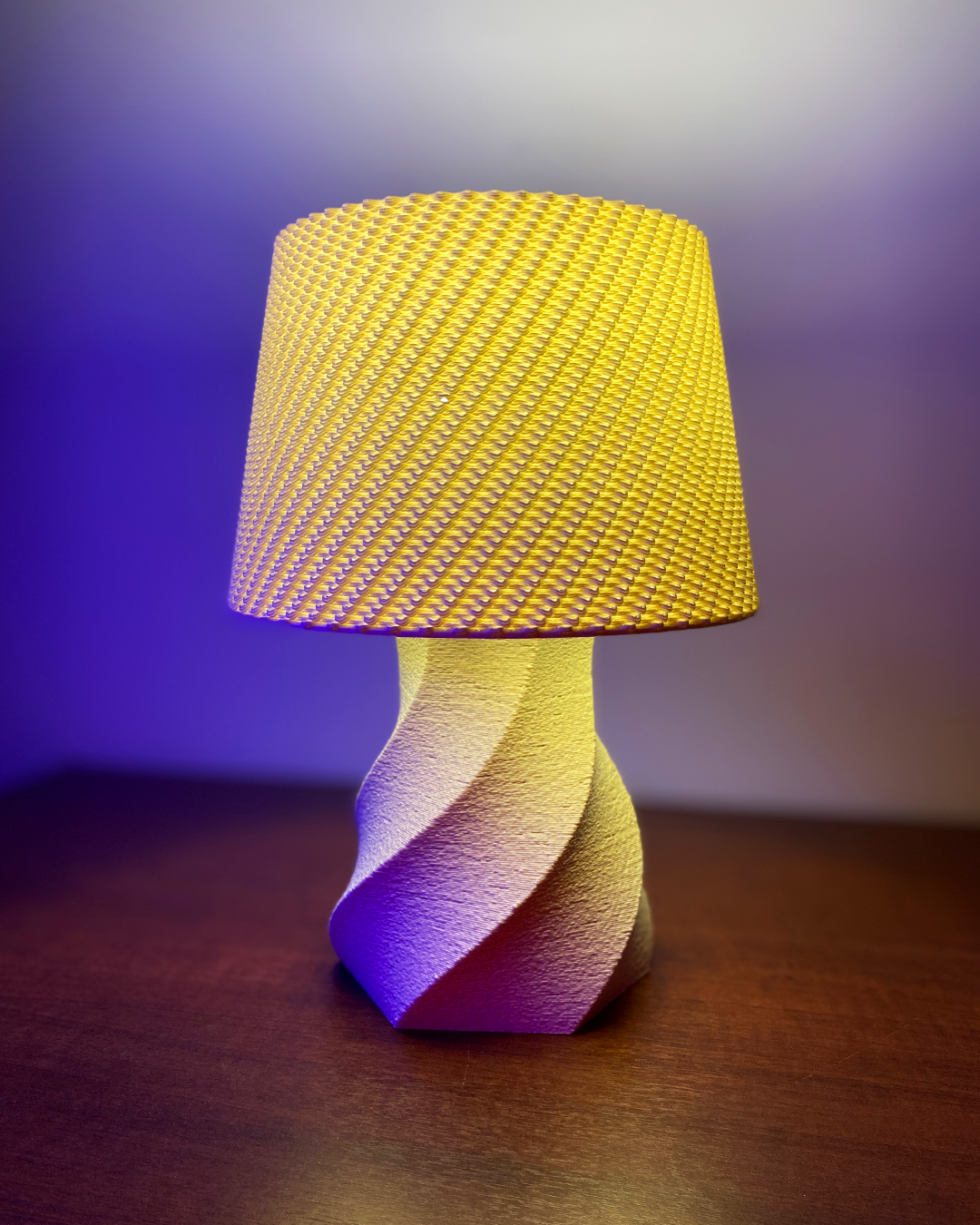 Julian Table Lamp Fuzzy Skin