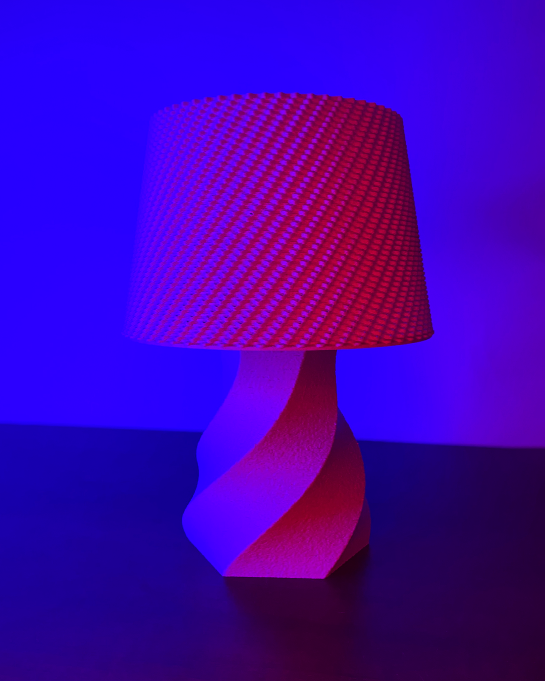 Julian Table Lamp Fuzzy Skin