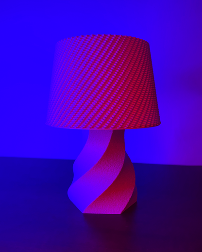 Julian Table Lamp Fuzzy Skin