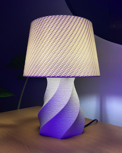 Julian Table Lamp Fuzzy Skin