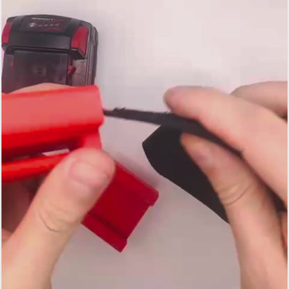 Milwaukee M18 Battery Belt Holder - Open & Closed Clip Designs - Made in USA